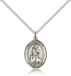  St. Rachel Medal - Sterling Silver - 3 Sizes 