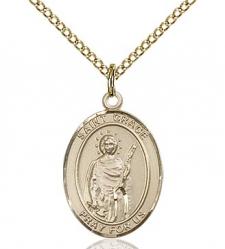  St. Grace Medal - 14K Gold Filled - 3 Sizes 