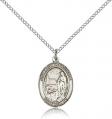  Mary Our Lady of Lourdes Medal - Sterling Silver - 3 Sizes 