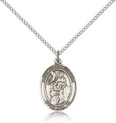  St. Peter Nolasco Medal - Sterling Silver - 3 Sizes 