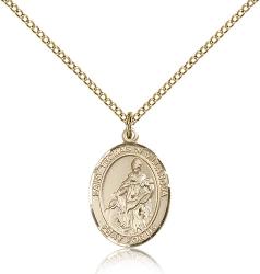  St. Thomas of Villanova Medal,  14K Gold Filled - 3 Sizes 