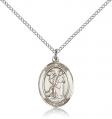 St. Roch Medal,  Sterling Silver - 3 Sizes 