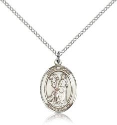 St. Roch Medal,  Sterling Silver - 3 Sizes 