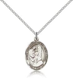  St. Elizabeth of the Visitation Medal - Sterling Silver - 3 Sizes 