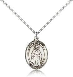  St. Odilia Medal - Sterling Silver - 3 Sizes 