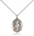  St. Christina the Astonishing Medal - Sterling Silver - 3 Sizes 