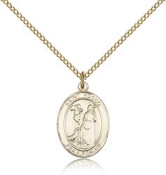  St. Rocco Medal,  14K Gold Filled - 3 Sizes 
