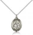  St. Marina Medal - Sterling Silver - 3 Sizes 
