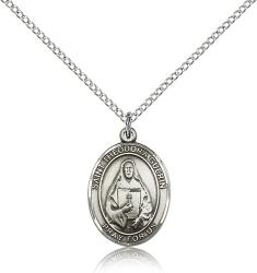 St. Theodore Guerin Medal,  Sterling Silver - 2 Sizes 