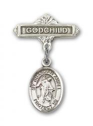  Baby Badge for Godchild Guardian Angel 