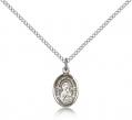  Mary Our Lady of PERPETUAL HELP Pendant Sterling Silver 