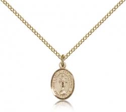  Mary Our Lady of All Nations Medal -14K Gold Filled - 3 Sizes 