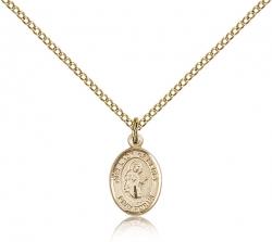  Mary Our Lady of Mercy Medal - 14K Gold Filled - 3 Sizes 
