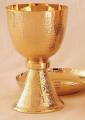  Chalice and Bowl Paten, Textured 