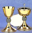  Chalice and Scale Paten, Two-toned 