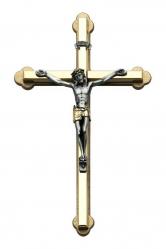  Crucifix 6\" Gold Metal BEST SELLER 
