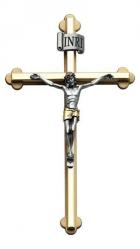  Crucifix 8\" Gold Metal BEST SELLER 