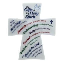  Cross Gifts of the Holy Spirit Plaque 