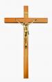  Crucifix 13.5" Crucifix, Brass Corpus 