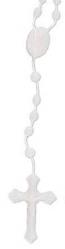  Rosary White Plastic Cord (QTY Discount .85) 