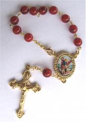  Auto Rosary St. Michael Archangel 