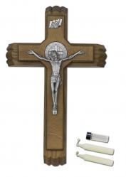  Crucifix Sick Call St. Benedict 13 inches (Special Order) 