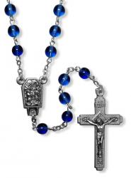  Rosary Blue with Holy Water from Lourdes 