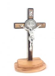  Crucifix Standing St. Benedict 5.5 inches 