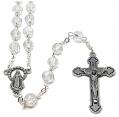  Rosary Crystal Fire Polished 