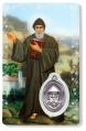  PRAYER CARD ST. CHARBEL WITH MEDAL 