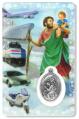  PRAYER CARD ST. CHRISTOPHER WITH MEDAL 