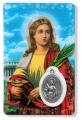  PRAYER CARD ST. LUCY WITH MEDAL 