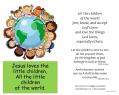  Prayer Card Jesus Loves the Children 100/Pkg 