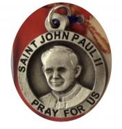  Medal Pope Saint John Paul II Pewter 