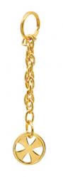  Key Chain for Tabernacle, Gold Plated or Nickel Plated, Gift Boxed 