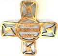  Cross God Bless Our Home Olive Wood 