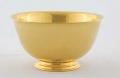  Communion Bowl, Hammered Finish, 8" diameter, Gold or Silver Plated 