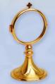  Monstrance, chapel, Gold Plated 
