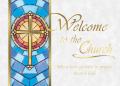  Welcome to Our Church Greeting Card 25/box 