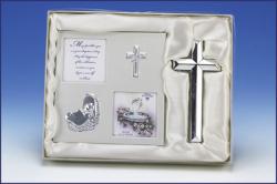  Baptismal Frame & Cross Gift Set 