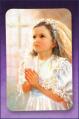  Prayer Card First Communion Girl 