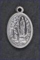  Medal Oxidized Our Lady Of Lourdes 12/PKG (QTY Discount .90 ea) 