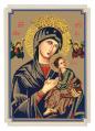  Deceased Mass Card Our Lady of Perpetual Help 100/box 