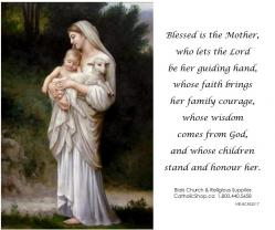  Prayer Card Mother\'s Day 100/Pkg 