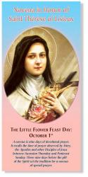  PAMPHLET BROCHURE NOVENA TO ST. THERESE 