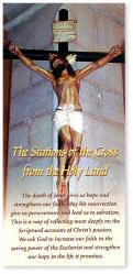  PAMPHLET BROCHURE STATIONS OF THE CROSS LAMINATED 