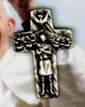  Lapel Pin Pope Francis Cross 