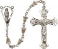  Rosary Sterling Silver with Bell Shaped Beads 