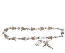  Bracelet Sterling Silver Rosary Bracelet 