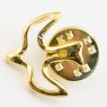  Lapel Pin Confirmation Gold Dove (QTY Discount $2.99) 